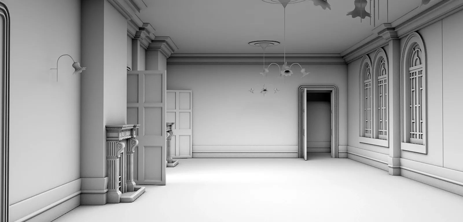 鹿鳴館 外観 3DCG復元モデル