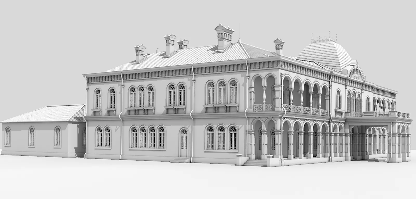 鹿鳴館 外観俯瞰